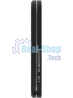 Внешний SSD Netac ZX20 II, 2TB, USB 3.2 Gen 2 Type-C, R/W 2000/1800, черный