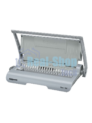 Переплетчик Fellowes Star+ (FS-56275) A4/перф.12л.сшив/макс.150л./пластик.пруж. (6-18мм)