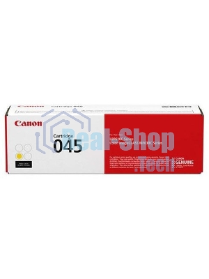 Картридж лазерный Canon 045Y желтый, 1300 стр., для i-SENSYS MF631/633/635, LBP611