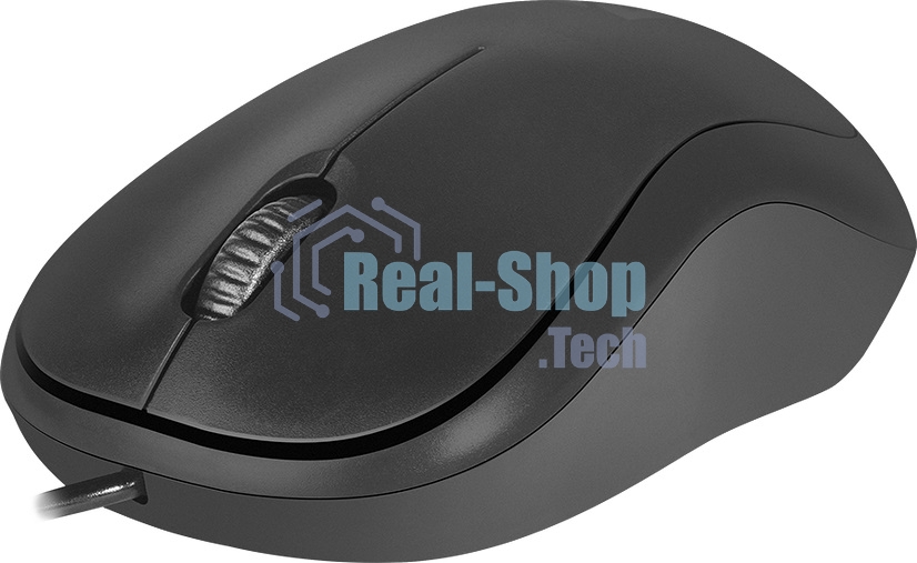 Мышь проводная Defender Patch MS-759 черный, 1000 dpi, USB, кнопки - 3