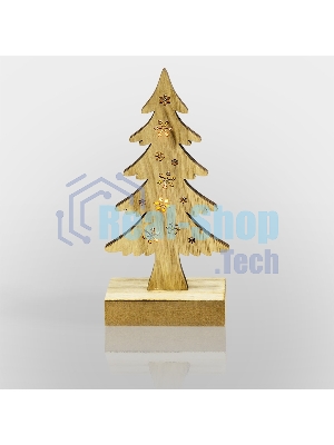 Деревянная фигурка Neon-night с подсветкой 