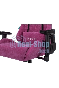 Кресло игровое Бюрократ VIKING KNIGHT LT15 FABRIC малиновый крестовина металл/пластик