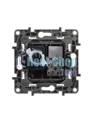 Розетка компьютерная ETIKA RJ11+RJ45 кат. 5 UTP, белый ETIKA Розетка RJ11+RJ45 кат. 5 UTP, белый