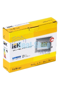 Прожектор уличный IEK СДО LPDO601-30-65-K01 светодиодный 30Вт корп.алюм.белый