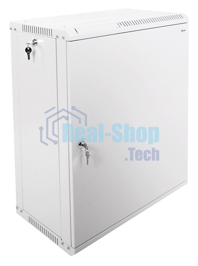 Шкаф телекоммуникационный настенный разборный 15U (600х520) дверь металл, ШРН-Э-15.500.1