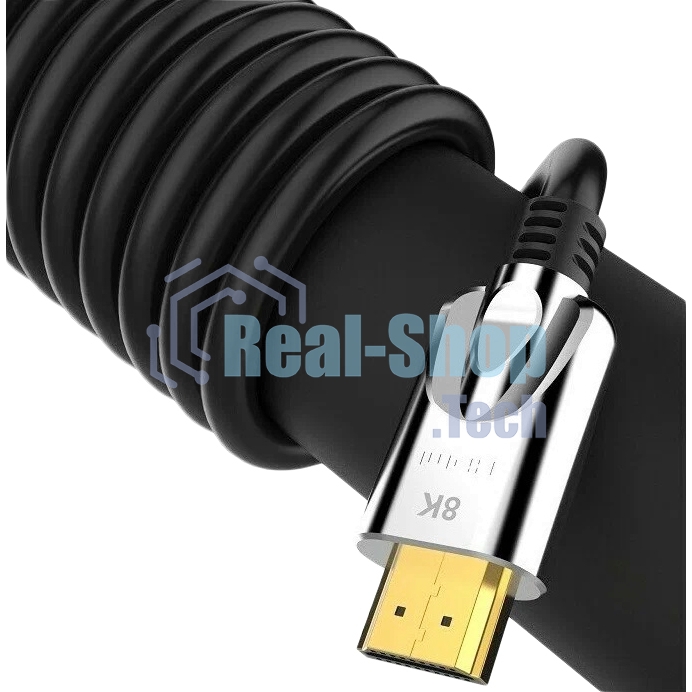 Кабель HDMI 19M/M,ver. 2.1, 8K@60 Hz 1.5m VCOM CG862-1.5M VCOM/TELECOM