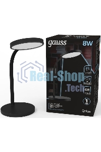 Светильник Gauss GT5032 настольный на подставке черный 8Вт
