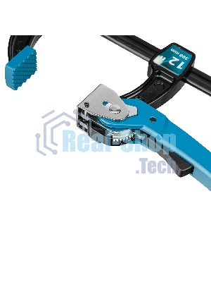 Струбцина реечная Gross быстрозажимная, металлический корпус, рычажный храповый механизм, 12