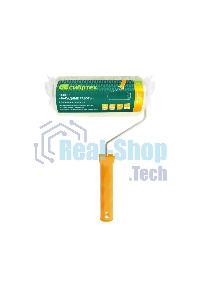 Валик Сибртех Фасадные работы, 180мм, ворс 18мм, D 48мм, D ручки 6 мм, полиакрил, полиэстер