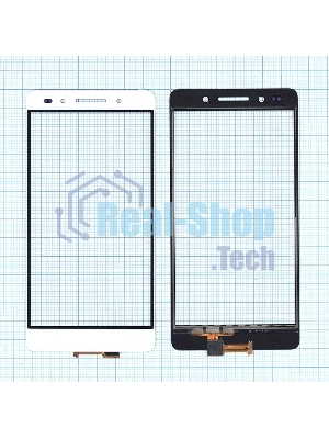 Сенсорное стекло (тачскрин) для Huawei Honor 7, белое