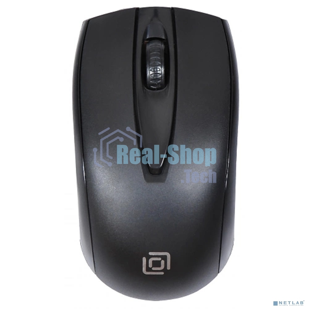 Мышь беспроводная Oklick 540MW черный, 1200 dpi, радиоканал, USB, кнопки - 3