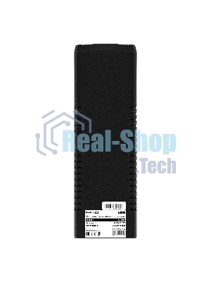 Источник бесперебойного питания ExeGate Smart LB-850.LCD.AVR.2SH (850VA/510W, LCD, AVR, 2*Schuko, батарея 12V 9Ah, черный)