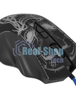 Мышь проводная Defender Bulletstorm GM-928 черный, 7200 dpi, USB, кнопки - 7