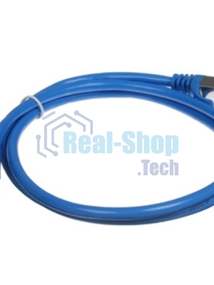 Патч-корд FTP Cablexpert cat.6, 1м, литой, многожильный, черный