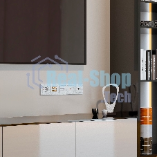 Накладка для розетки USB (белый)