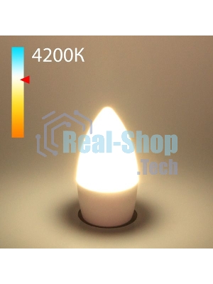 BLE2716/ Светодиодная лампа Свеча СD LED 8W 4200K E27
