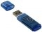 Флешка USB Smartbuy Glossy series Blue (SB16GbGS-B), 16Gb, USB 2.0, R/W 25/15, синий