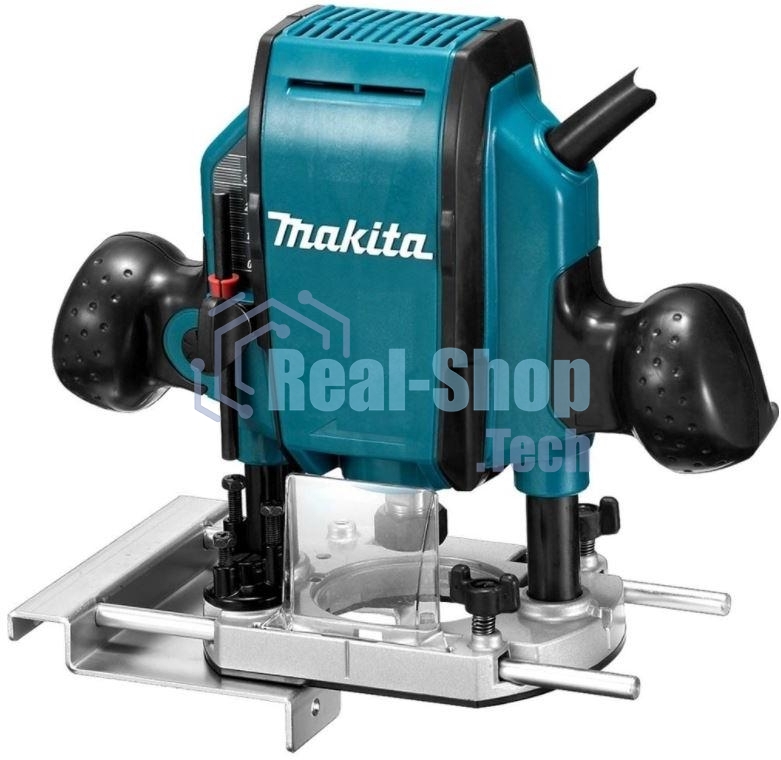 Фрезер Makita RP0900K 900Вт,27000об\м,ход-35мм,цанга-6\8мм,2.7кг,чем