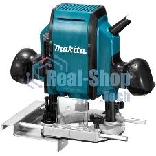 Фрезер Makita RP0900K 900Вт,27000об\м,ход-35мм,цанга-6\8мм,2.7кг,чем