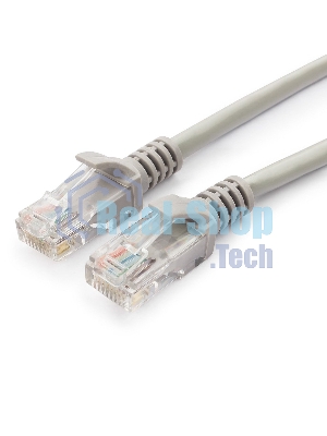 Патч-корд UTP Cablexpert cat.5e, 3м, литой, многожильный серый