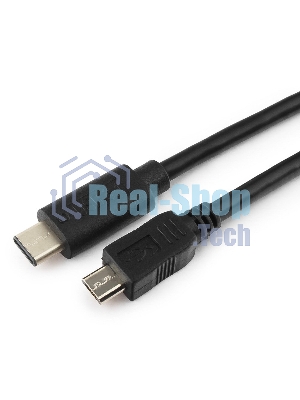 Кабель Cablexpert CCP-USB2-mBMCM-6 USB2.0 microBM/USB3.1TypeC, 1.8м, 