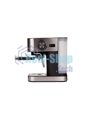 Кофеварка рожковая Centek CT-1164 серебристый, исп. кофе - молотый, 1.5 л, 1150 Вт, 15 бар