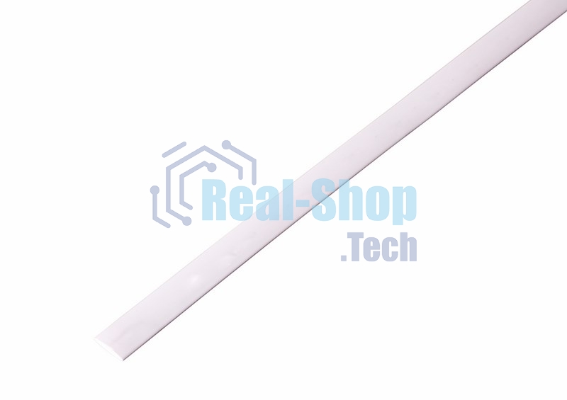 Термоусаживаемая трубка Rexant 8,0/4,0 мм, белая, упаковка 50 шт. по 1 м