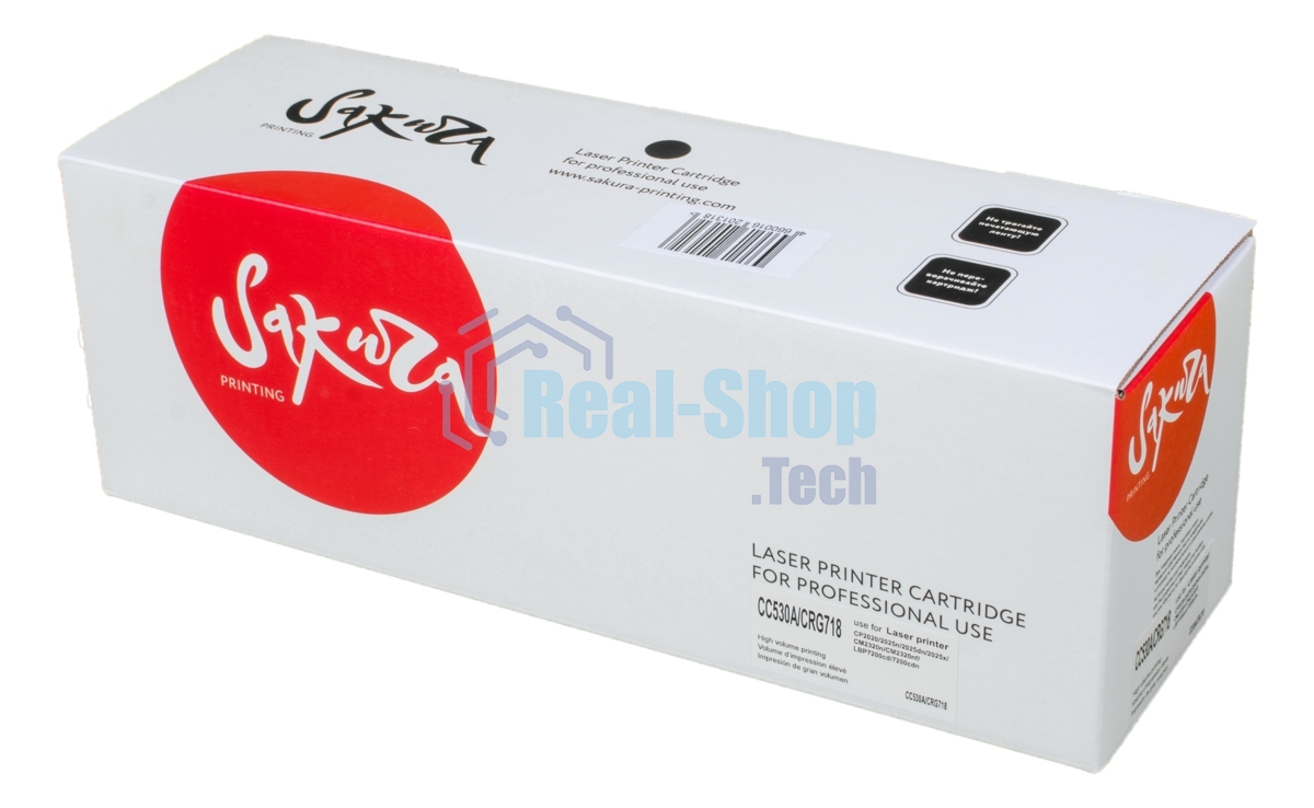 Картридж лазерный Sakura CC530A для HPColor LaserJet CM2320fxiMFP/CM2320nMFP/ CM2320nfMFP/CP2025/CP2025n/CP2025dn/CP2025,Canon LBP 7200/7200cn/iC MF8330/8350Cdn, черный, 3500 к.