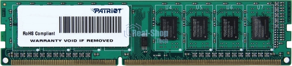 Оперативная память Patriot Signature, DDR3L, 4GB (1x4 GB), 1600 MHz, CL11, DIMM