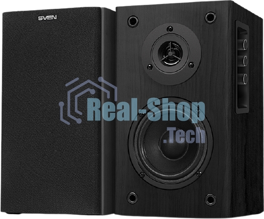 Акустическая система Sven SPS-614 2.0 (2x20W, Bluetooth, дерево, black)