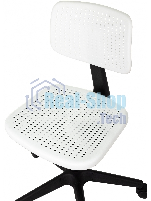 Кресло детское Бюрократ CH 200 белый пластик крестов. пластик