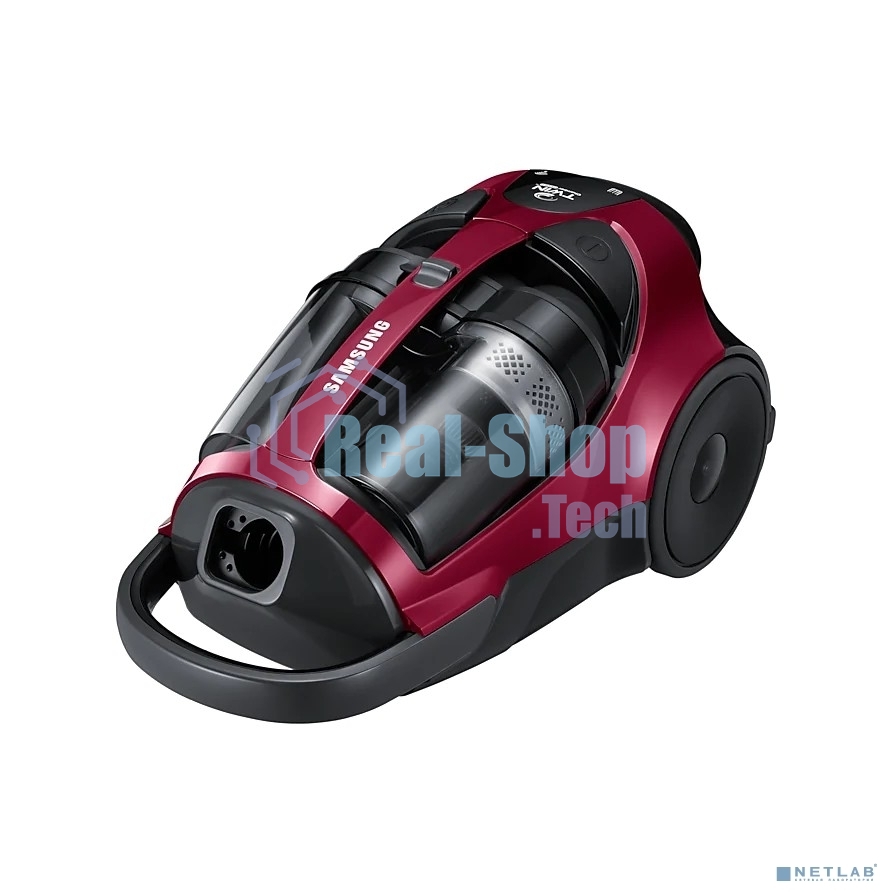 Пылесос Samsung VCC885HH3P красный, 430/2200 Вт, уборка сухая, пылесборник контейнер 2 л