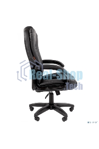 Кресло офисное Chairman 600LT чер.пласт экопремиум черный