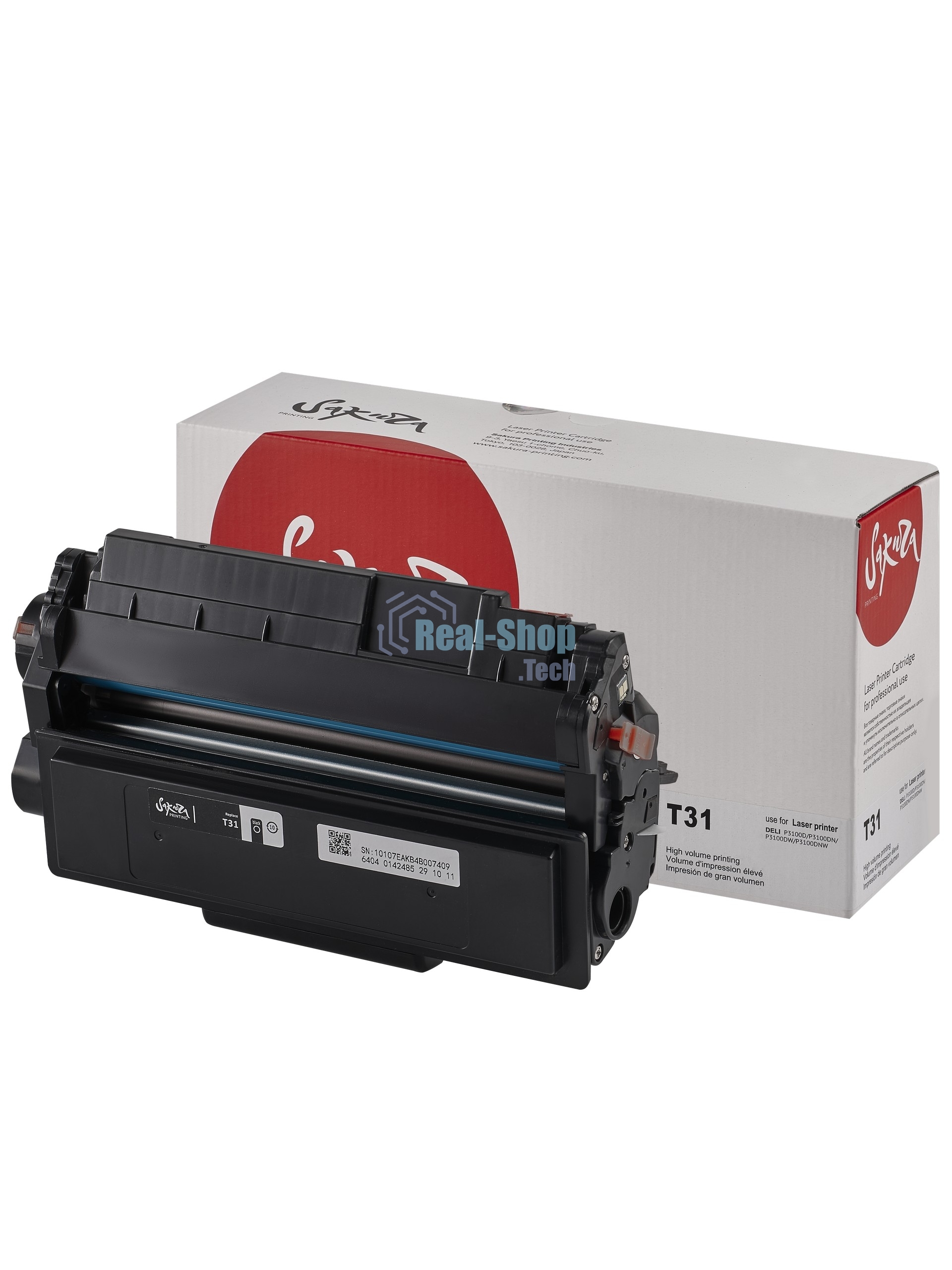 Картридж лазерный Sakura T31 для Deli P3100/M3100, черный, 3500к.