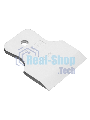 Шпатель Сибртех белая резина, 60 мм