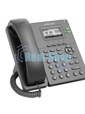 Телефон IP Flyingvoice P20G серый (упак.:1шт)
