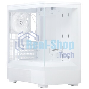 Компьютерный корпус ZALMAN P10, MATX, белый, WINDOW, 2x3.5