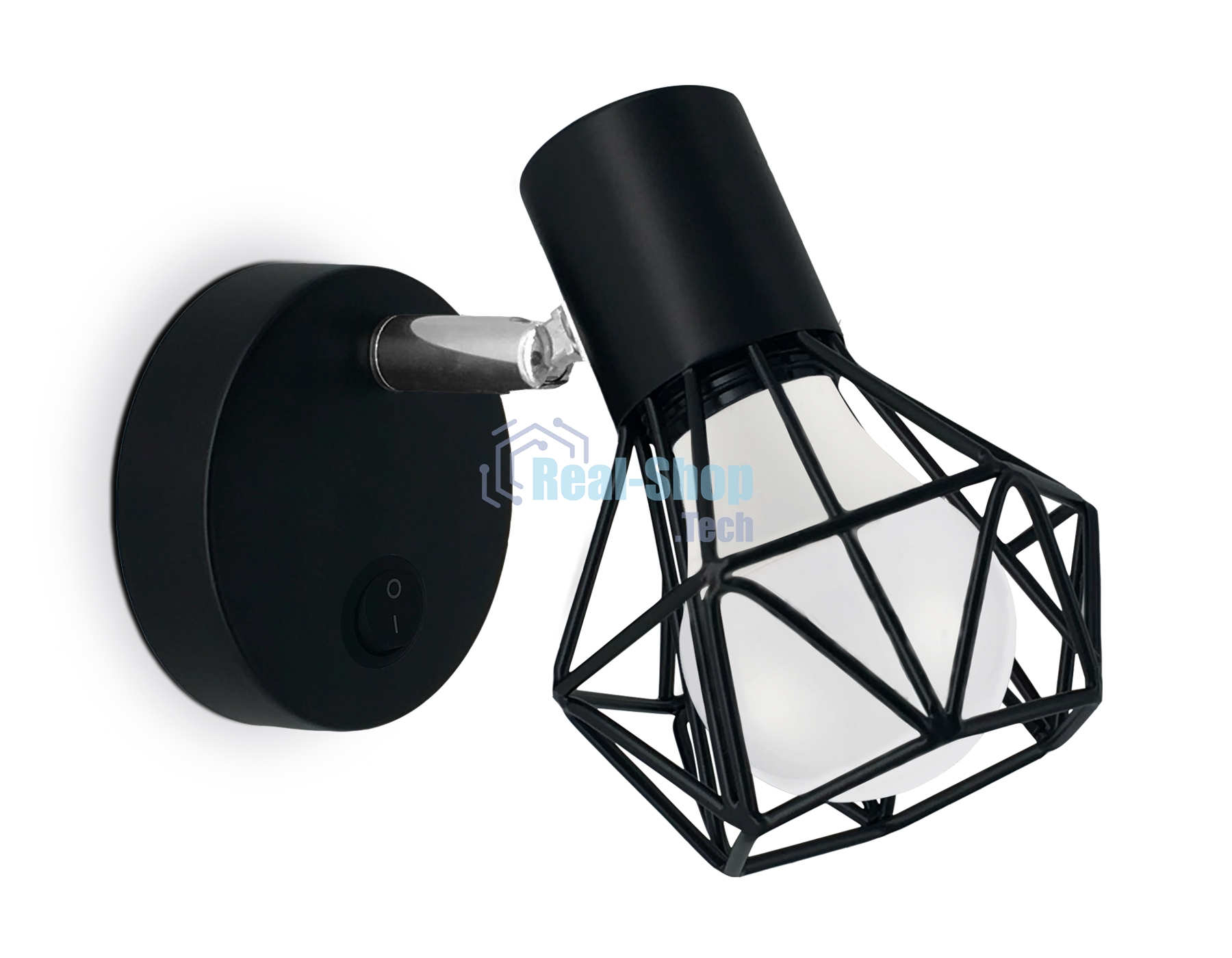 Светильник Ambrella light TR8620 BK/CH черный/хром E27 max 40W 115*91*150