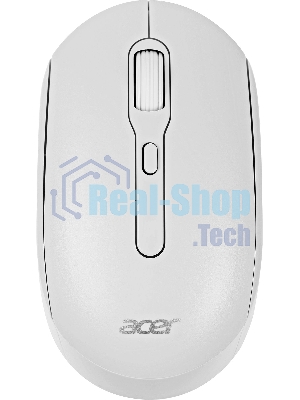 Мышь беспроводная Acer OMR308 белый, 1600 dpi, радиоканал, Bluetooth, USB, кнопки - 4