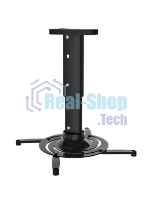 Кронштейн для проектора Cactus CS-VM-PR05M-BK черный макс.10кг настенный и потолочный поворот и наклон