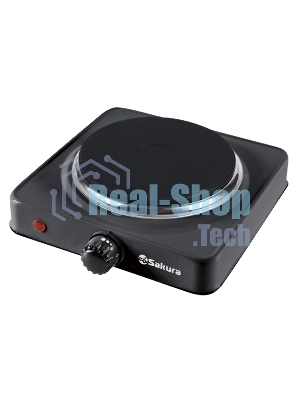 Плита настольная электрическая Sakura ПЭ-01В 1000Вт 154мм 1конф/диск