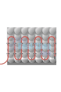 Греющий саморегулирующийся кабель Rexant на трубу  Extra Line 25MSR-PB 5M (5м/125Вт)