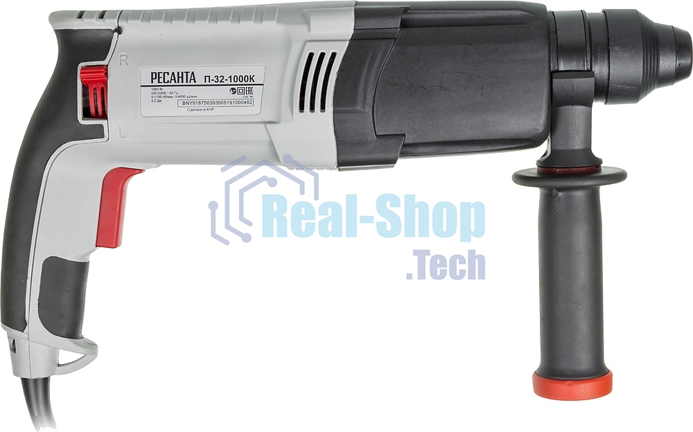 Перфоратор Ресанта П-32-1000К патрон:SDS-plus уд.:5.2Дж 1000Вт (кейс в комплекте)
