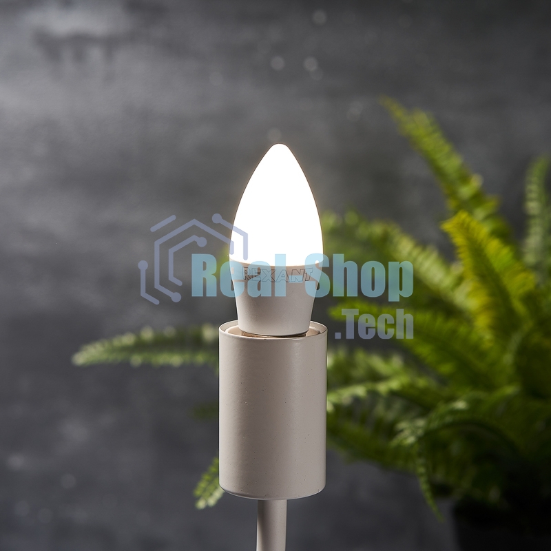 Лампа светодиодная Rexant свеча (CN) 9,5 Вт E27 903 лм 4000 K нейтральный свет