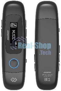 Плеер Flash Digma U4 8Gb черный/0.91