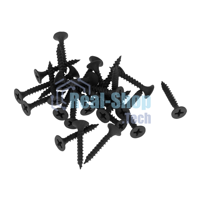 Саморез гипсокартон-металл Kranz 3.5х25, пакет (20шт.)