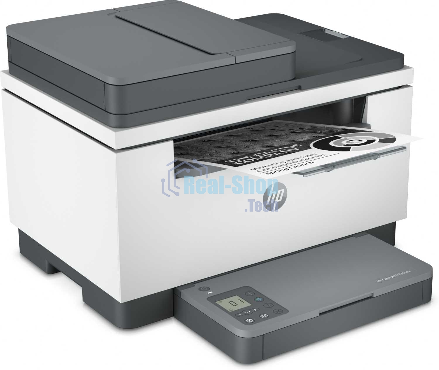 МФУ лазерное HP LaserJet M236sdw (9YG09A), A4, ч/б, печ. до 29 стр/мин., скан. до 19 стр/мин. (ч/б) 10 стр/мин. (цвет), 600 x 600 dpi, USB, RJ-45, Wi-Fi, BlueTooth, Air Print, Mopria