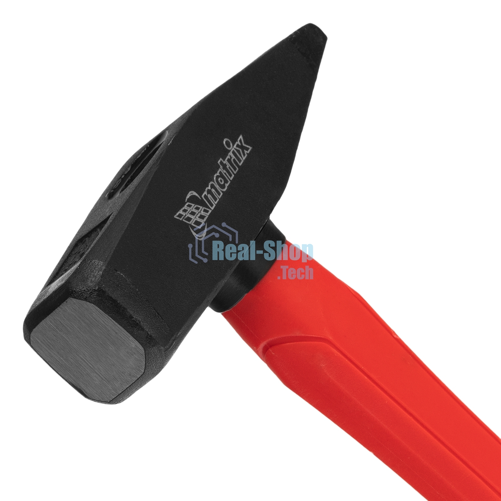 Молоток слесарный' Matrix 'optimal'', 600 г, фибергласовая обрезиненная рукоятка, квадратный боек