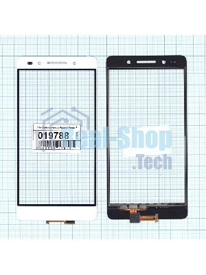 Сенсорное стекло (тачскрин) для Huawei Honor 7, белое