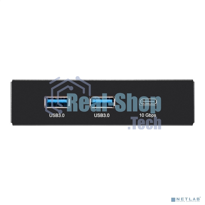Планка USB на переднюю панель ExeGate U3H-616, 3,5